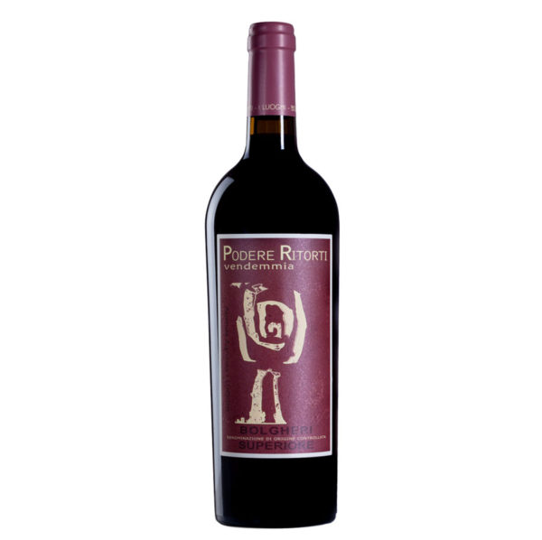 Podere Ritorti Bolgheri Rosso Superiore DOC 2019 150cl 14% vol.