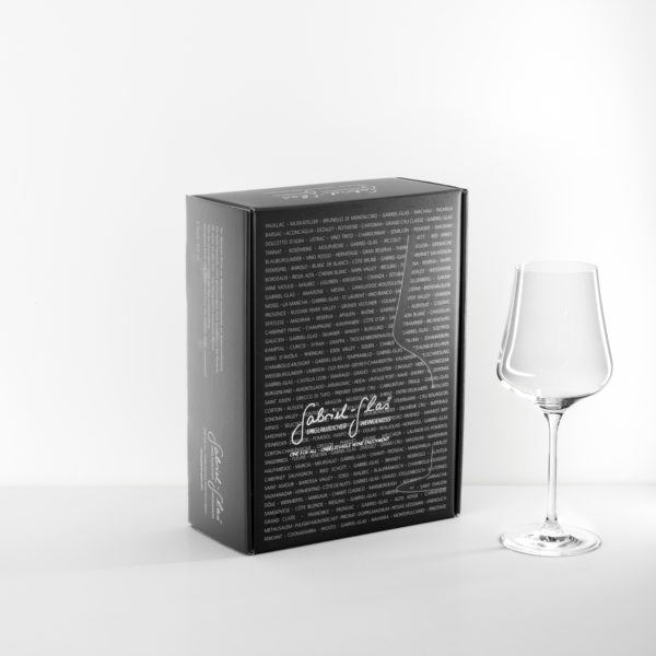 Gabriel-Glas "Standart" mundgeblasen im 2er Designkarton