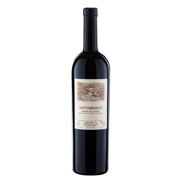 Sottobosco Rosso del Ticino DOC 2020 75cl 13.5% vol.